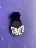 Nya Reads 9 Enamel Pin (Manga Lovers Collection) 2" Tall